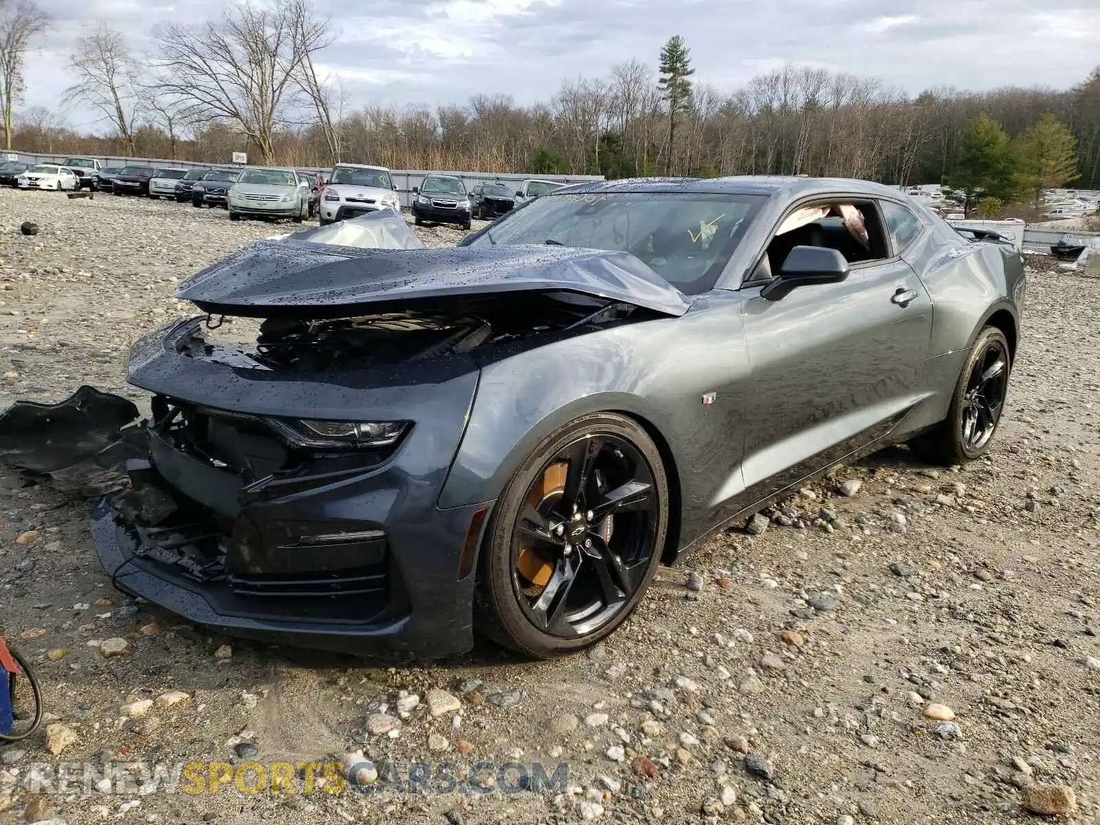 2 fotografías del automóvil dañado 1G1FH1R7XK0151688 CHEVROLET CAMARO 2019
