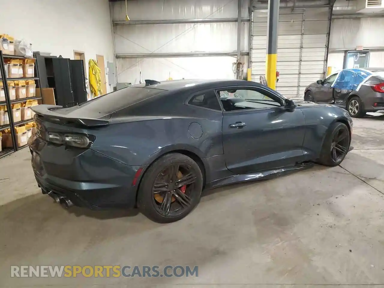 3 Photograph of a damaged car 1G1FK1R60K0132351 CHEVROLET CAMARO 2019
