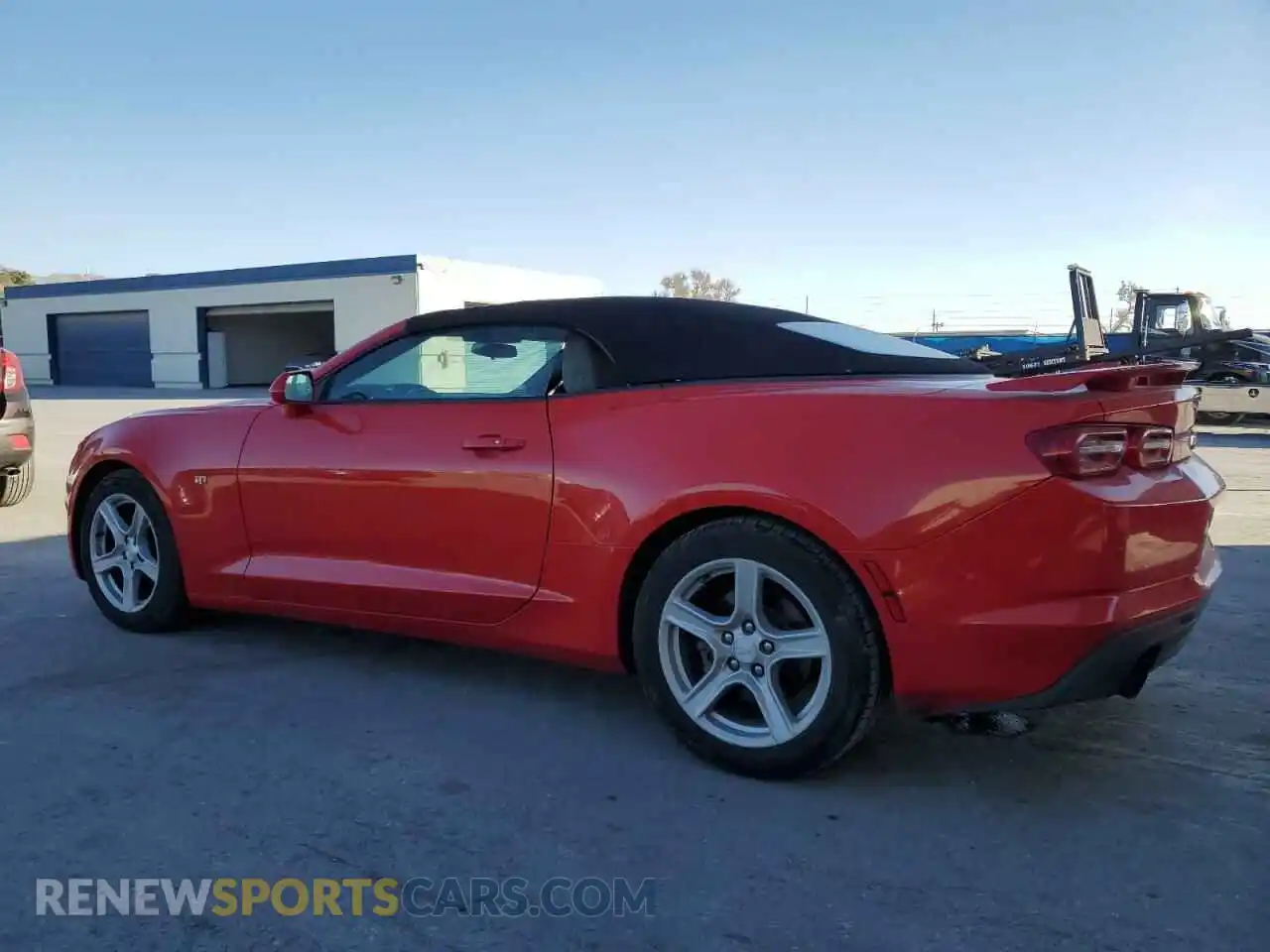 2 Photograph of a damaged car 1G1FB3DX8L0100471 CHEVROLET CAMARO 2020