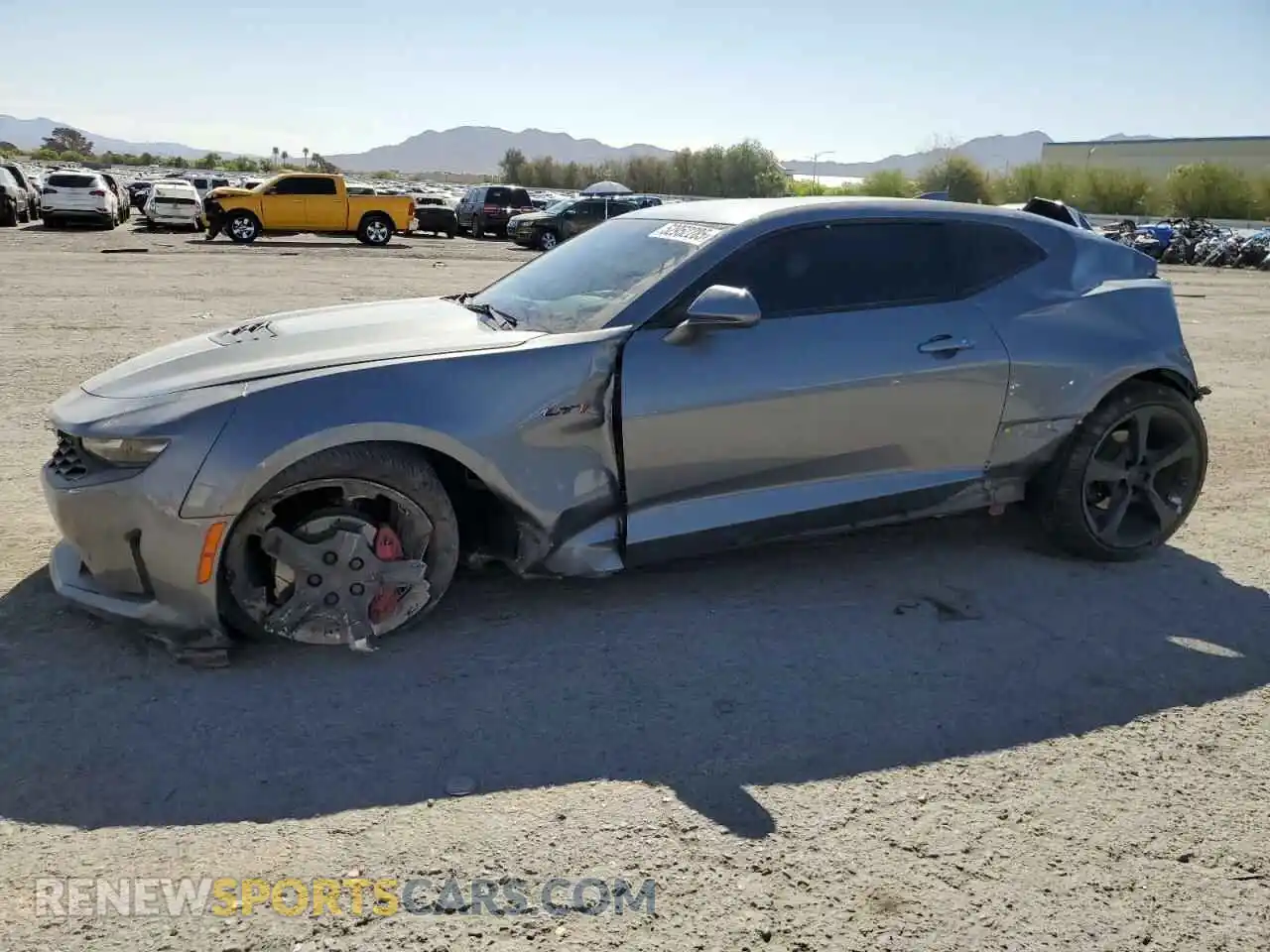 1 fotografías del automóvil dañado 1G1FF1R76L0135706 CHEVROLET CAMARO 2020