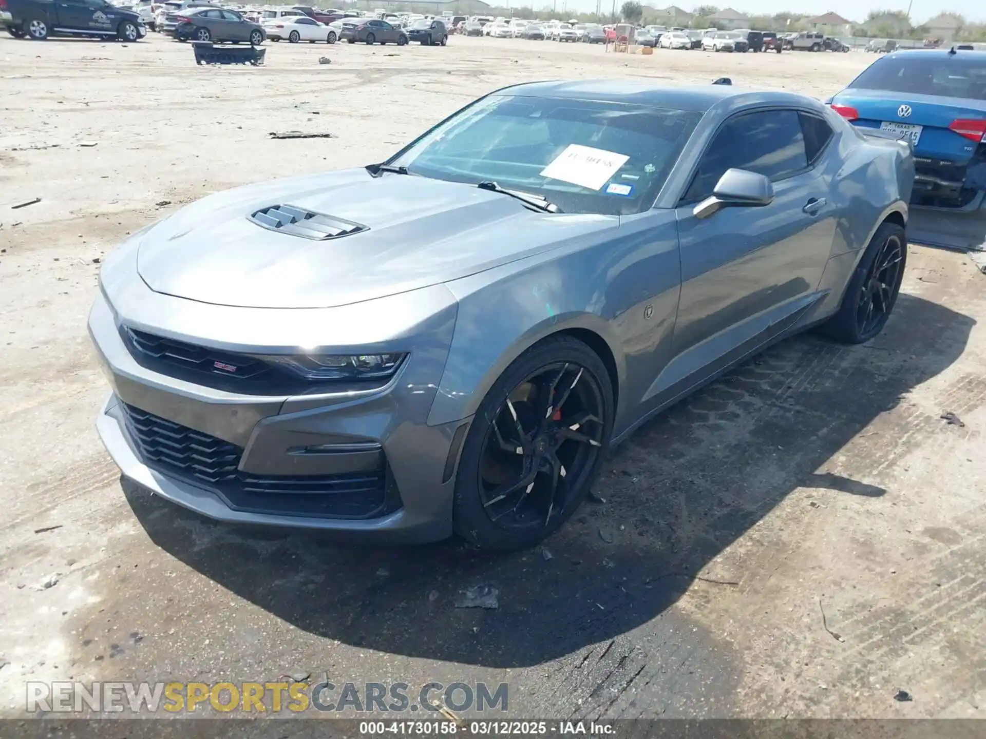 2 Photograph of a damaged car 1G1FG1R71L0114890 CHEVROLET CAMARO 2020