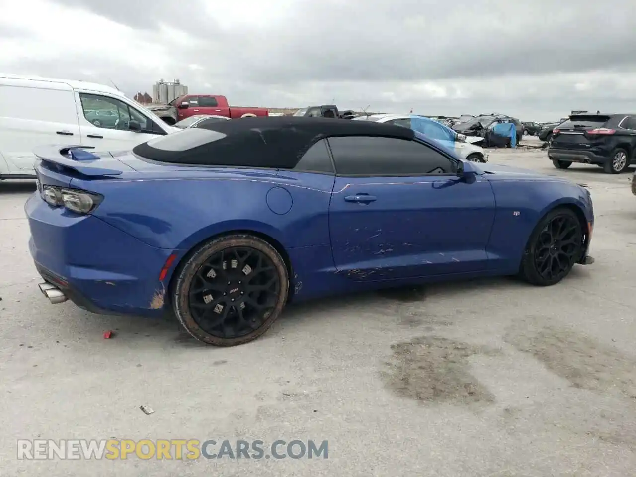 3 Photograph of a damaged car 1G1FH3D74L0127357 CHEVROLET CAMARO 2020
