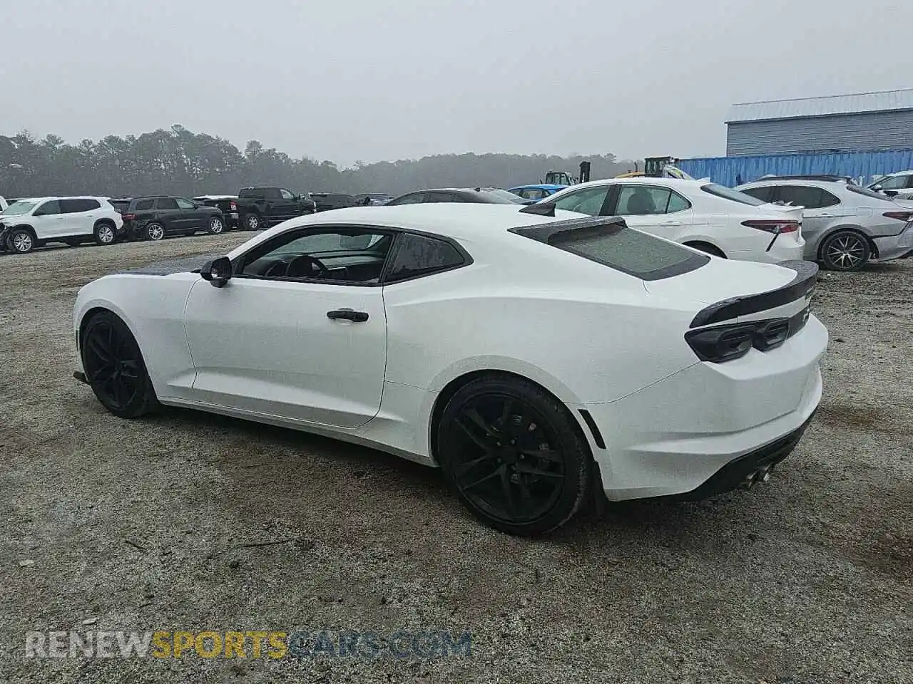 2 Photograph of a damaged car 1G1FA1RS5M0140464 CHEVROLET CAMARO 2021