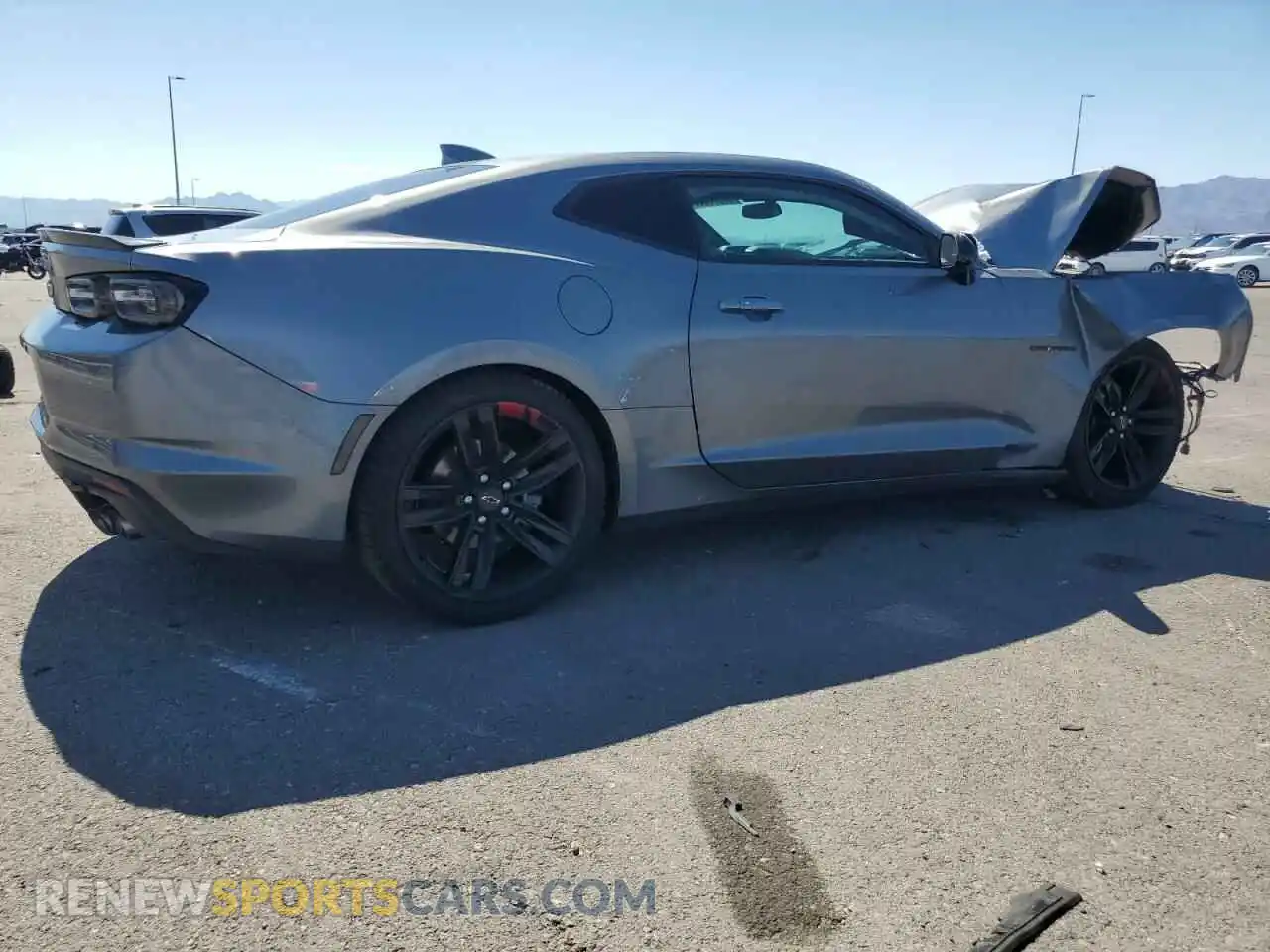3 Photograph of a damaged car 1G1FA1RSXM0126995 CHEVROLET CAMARO 2021