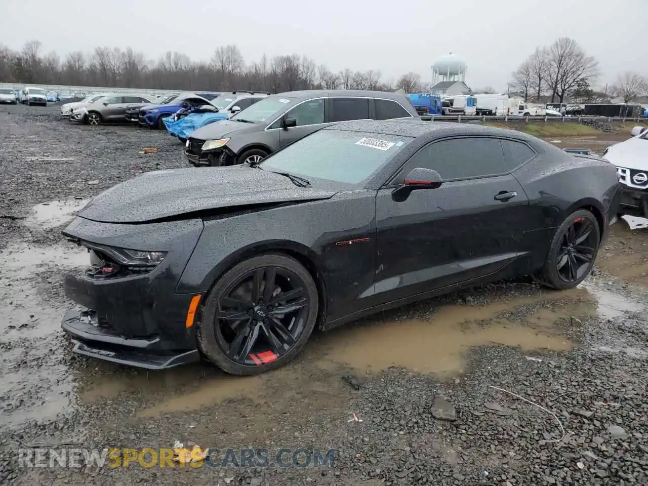 1 Photograph of a damaged car 1G1FB1RS2M0103580 CHEVROLET CAMARO 2021