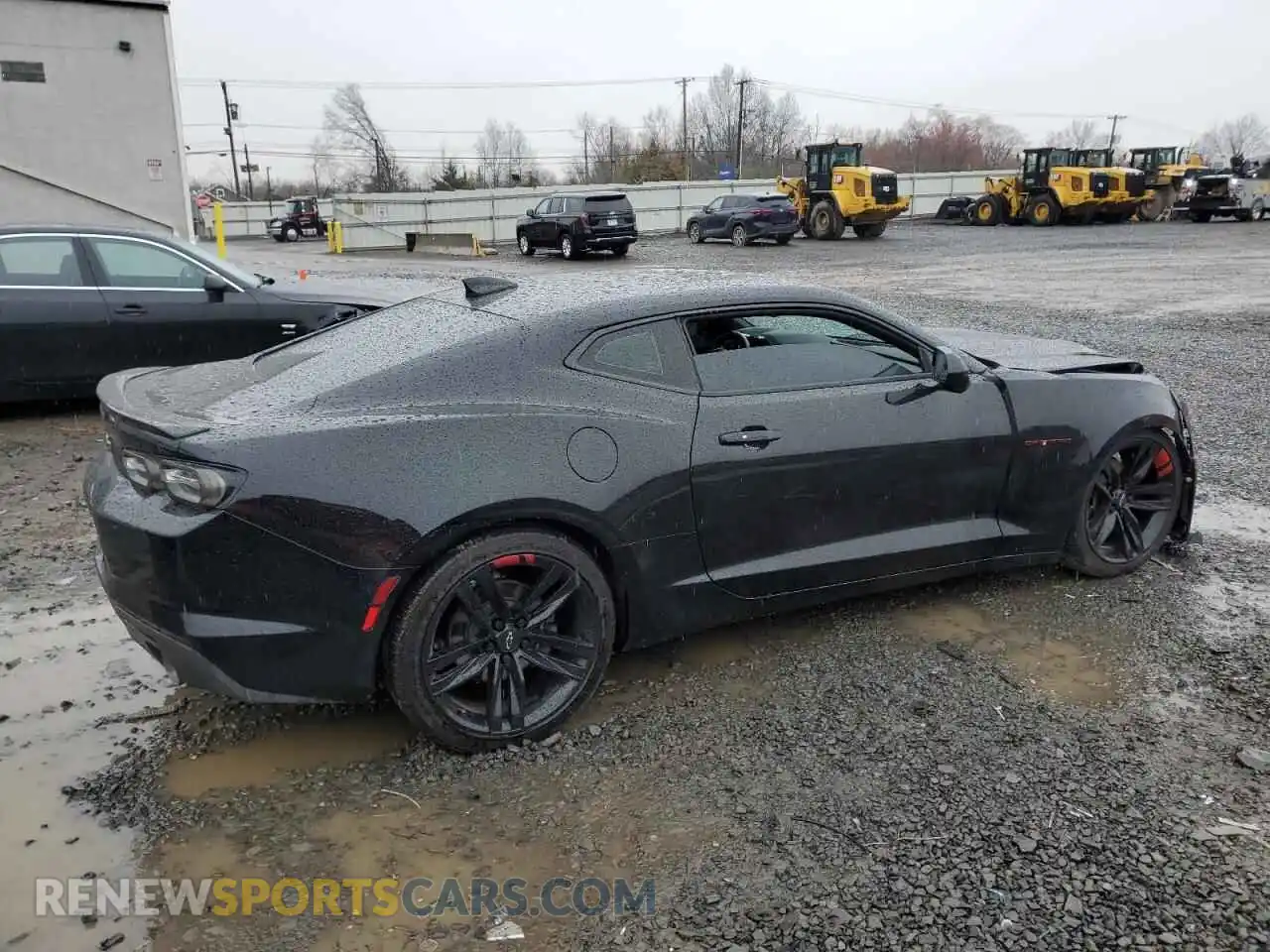 3 Photograph of a damaged car 1G1FB1RS2M0103580 CHEVROLET CAMARO 2021