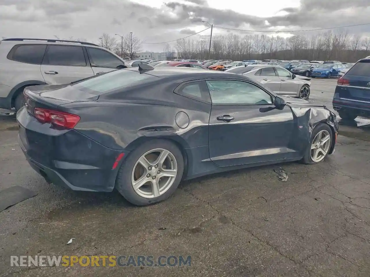 3 Photograph of a damaged car 1G1FB1RSXM0103777 CHEVROLET CAMARO 2021