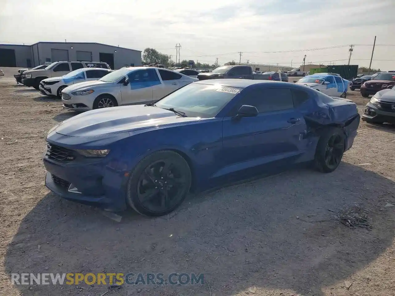 1 Photograph of a damaged car 1G1FB1RSXM0141977 CHEVROLET CAMARO 2021