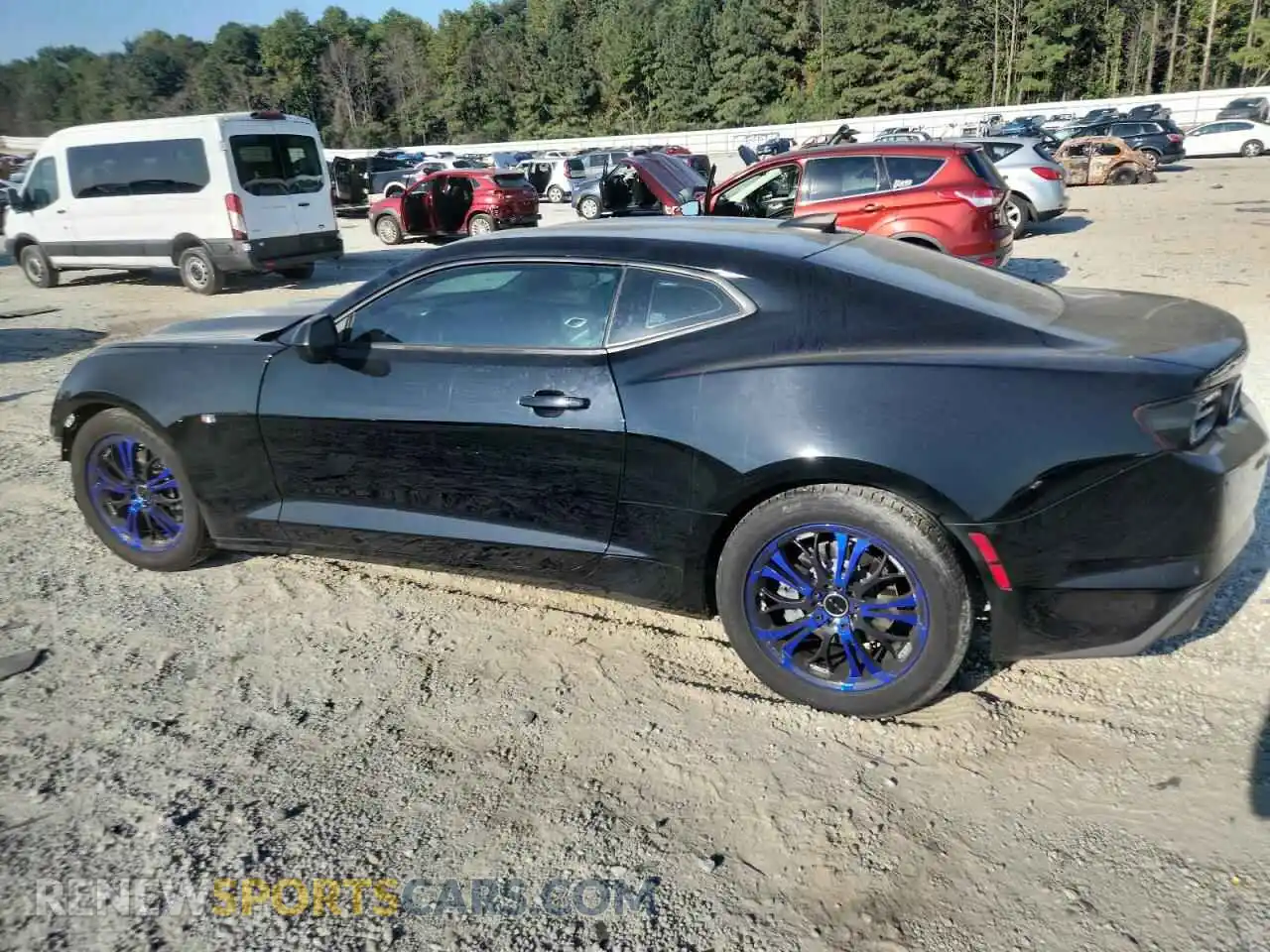 2 Photograph of a damaged car 1G1FB1RX2M0139166 CHEVROLET CAMARO 2021