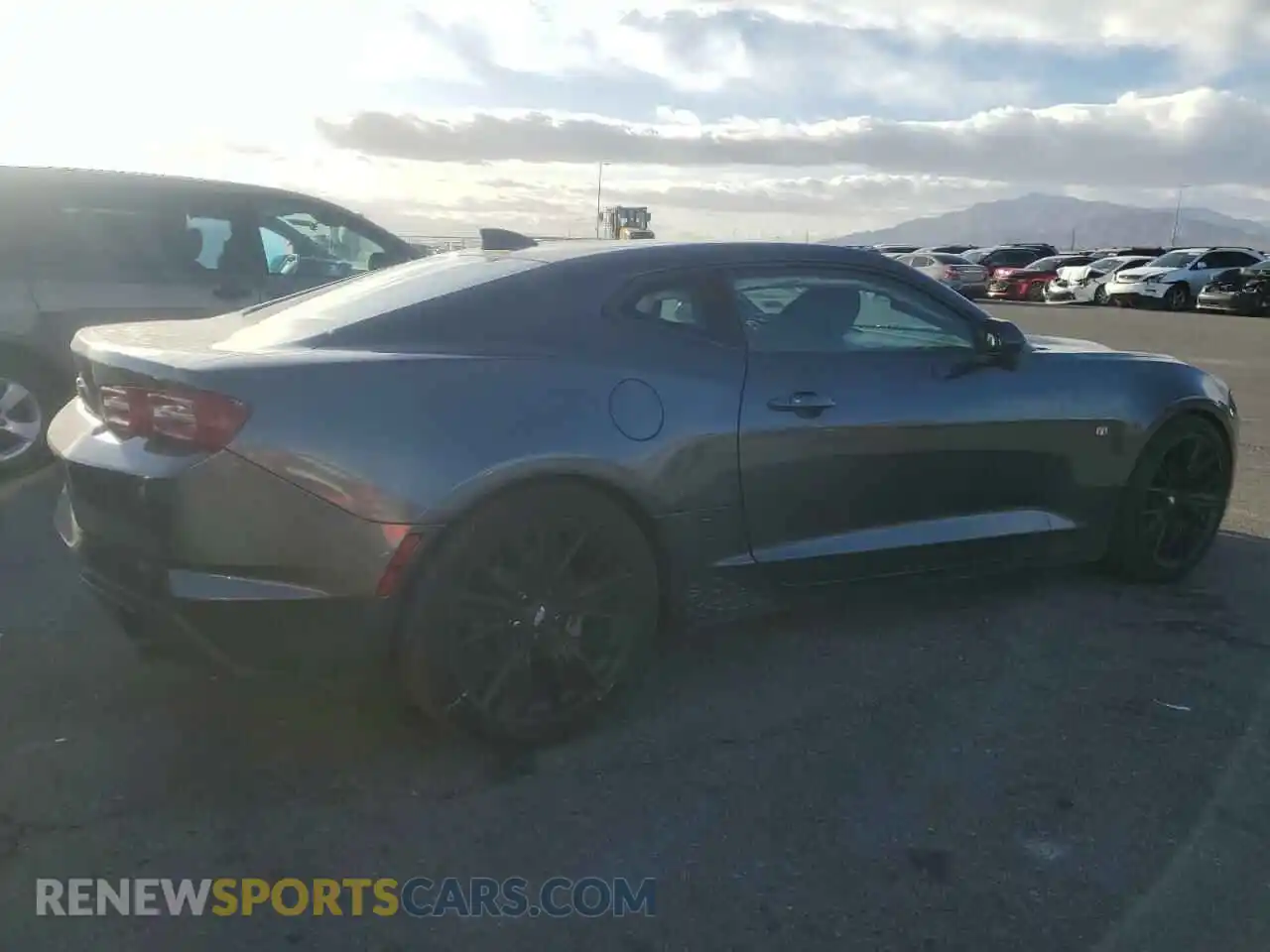 3 Photograph of a damaged car 1G1FB1RX6M0137372 CHEVROLET CAMARO 2021