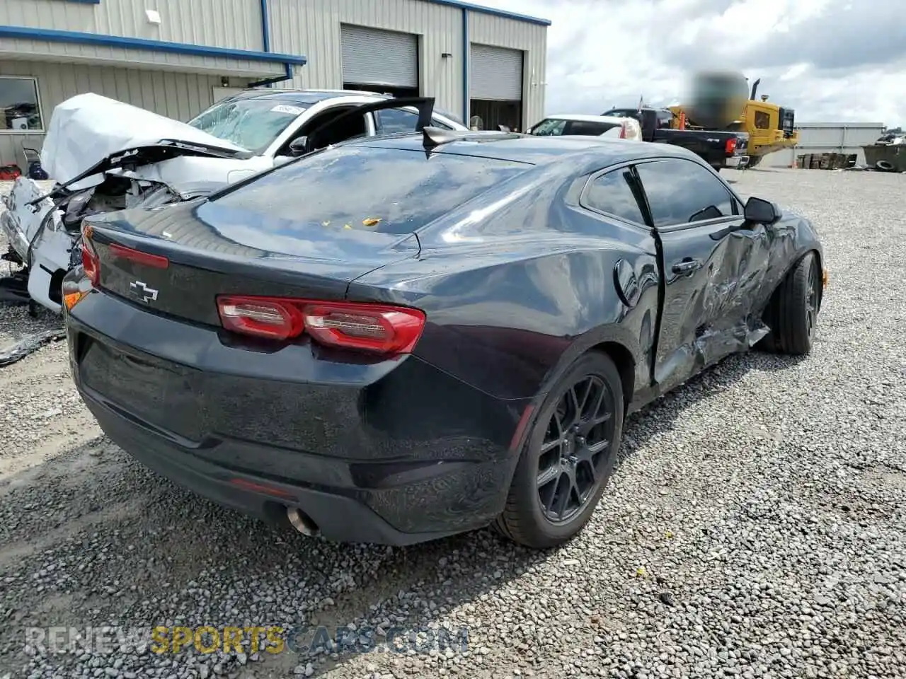3 Photograph of a damaged car 1G1FB1RX8M0127751 CHEVROLET CAMARO 2021