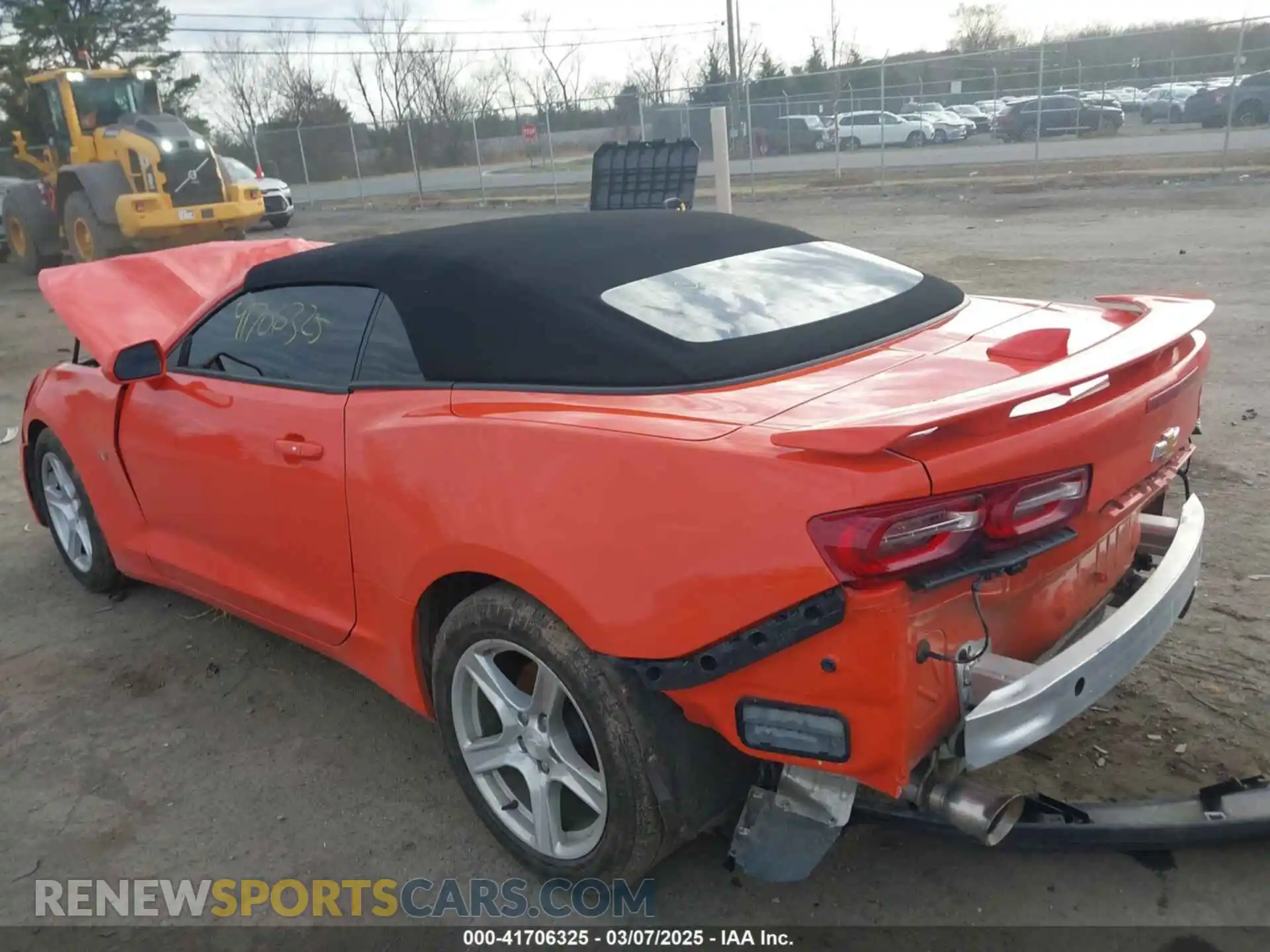 3 Photograph of a damaged car 1G1FB3DS8M0102338 CHEVROLET CAMARO 2021