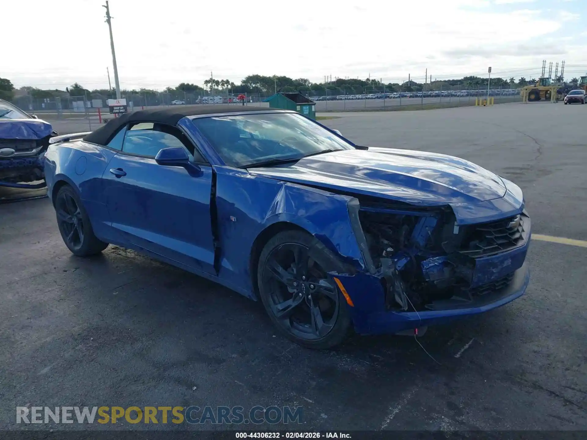 1 Photograph of a damaged car 1G1FB3DX2M0123181 CHEVROLET CAMARO 2021