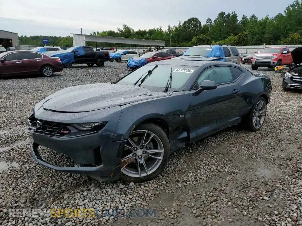 1 Photograph of a damaged car 1G1FD1RS3M0100049 CHEVROLET CAMARO 2021