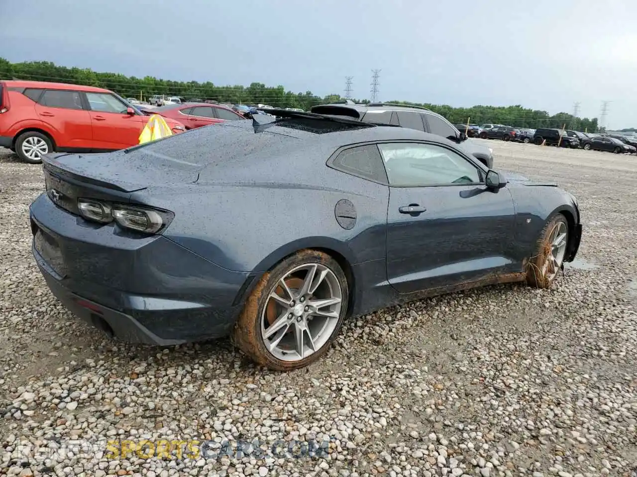 3 Photograph of a damaged car 1G1FD1RS3M0100049 CHEVROLET CAMARO 2021
