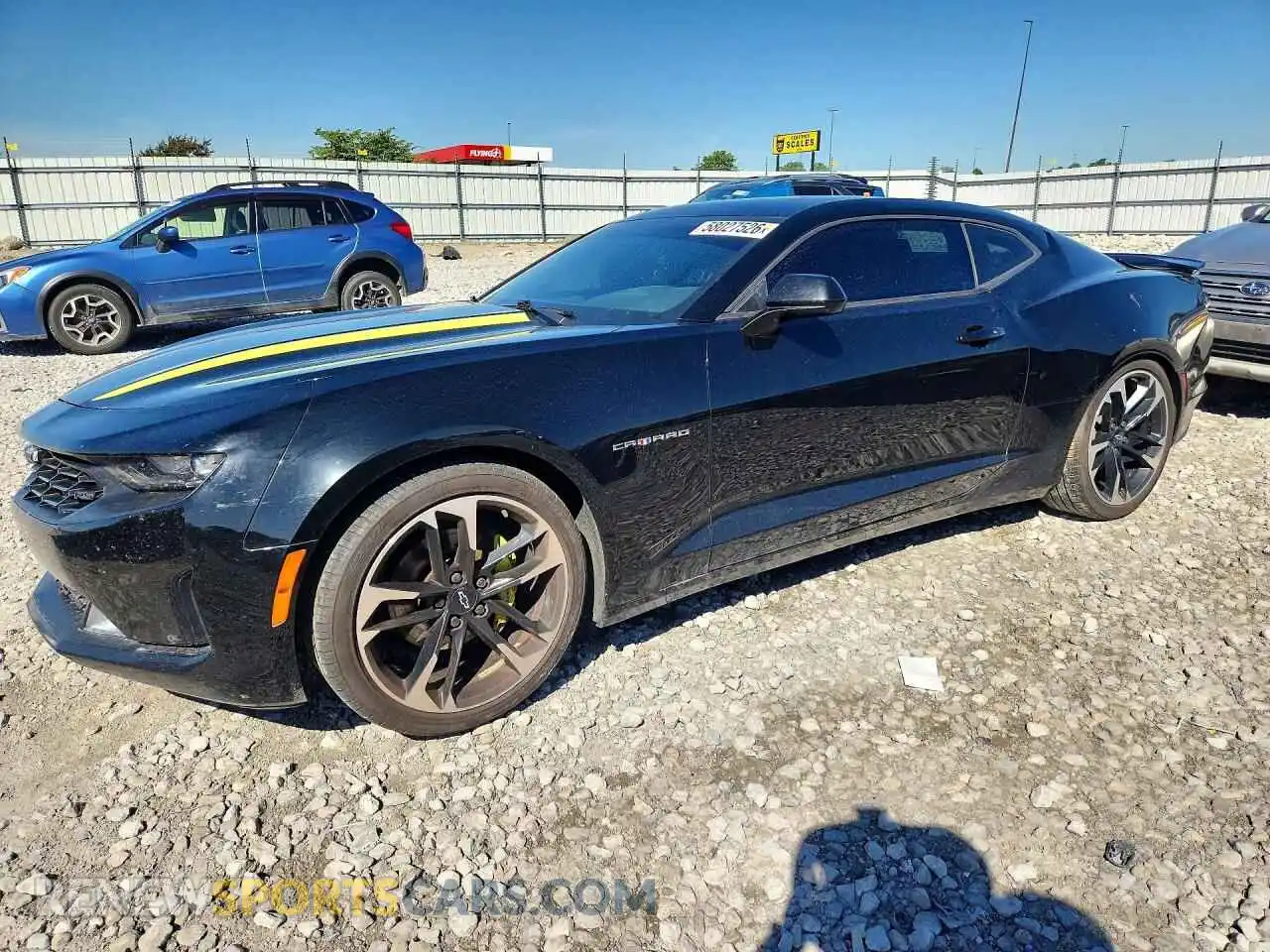 1 Photograph of a damaged car 1G1FD1RS5M0139984 CHEVROLET CAMARO 2021