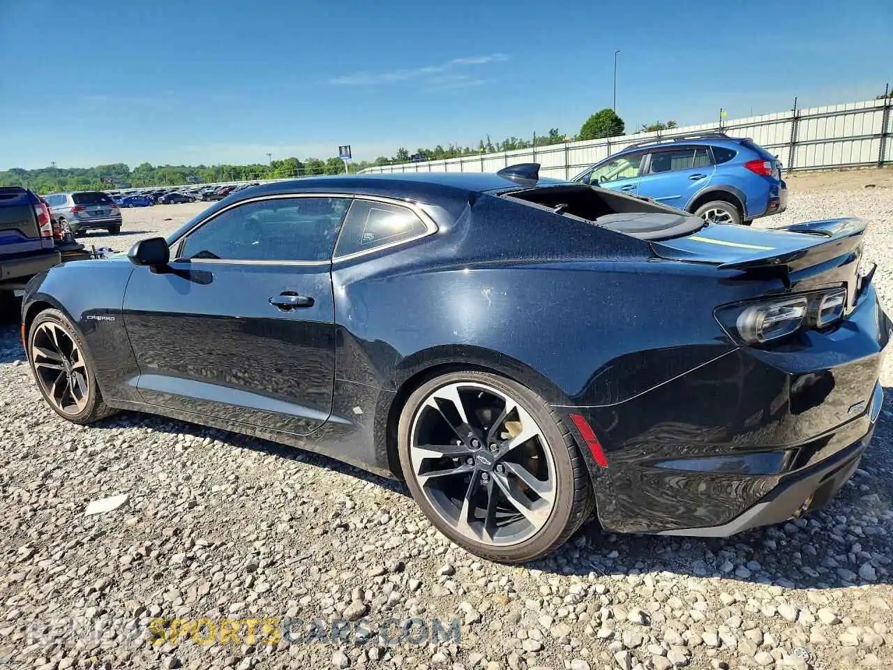 2 Photograph of a damaged car 1G1FD1RS5M0139984 CHEVROLET CAMARO 2021
