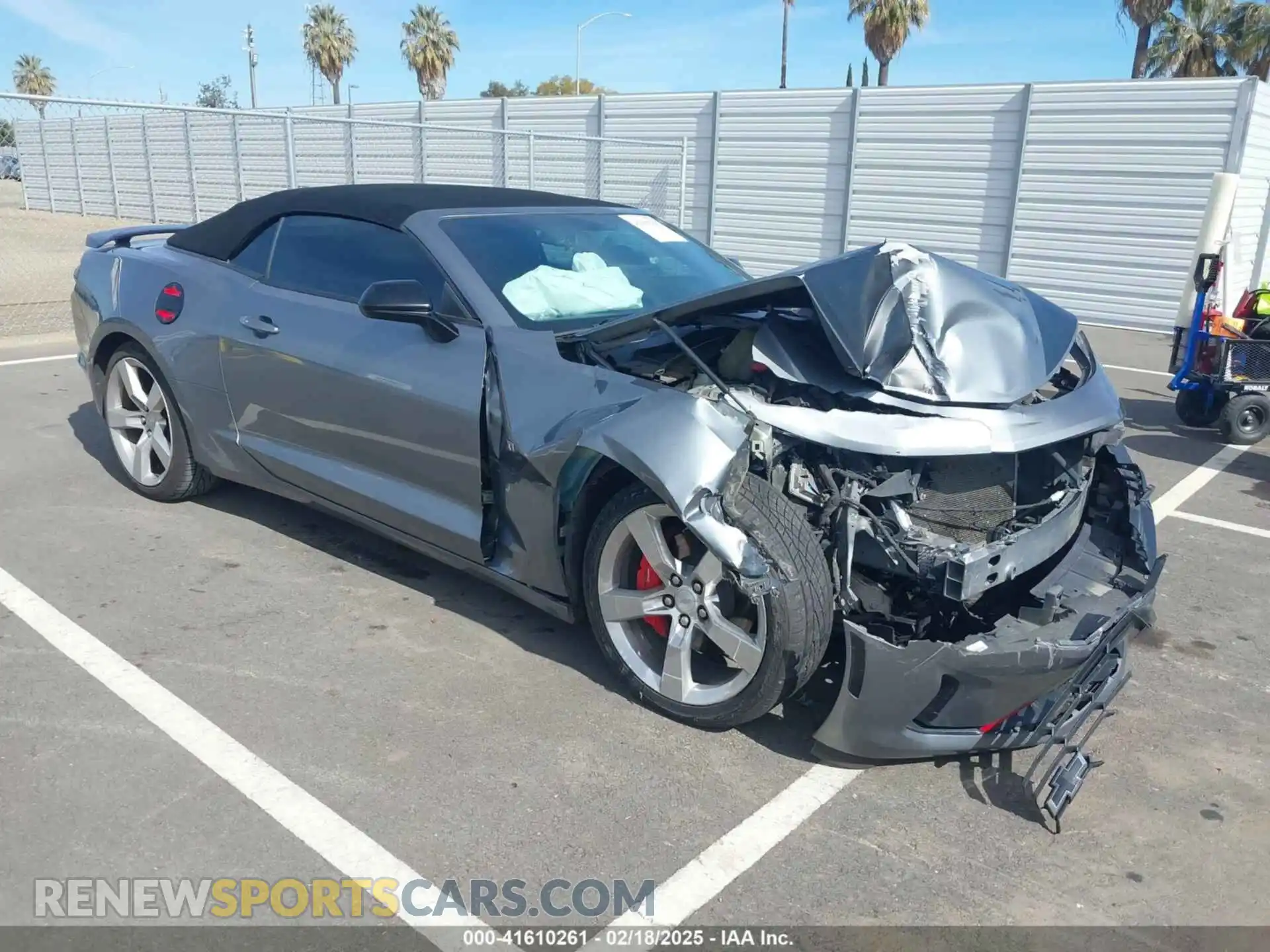 1 Photograph of a damaged car 1G1FD3DS5M0142399 CHEVROLET CAMARO 2021