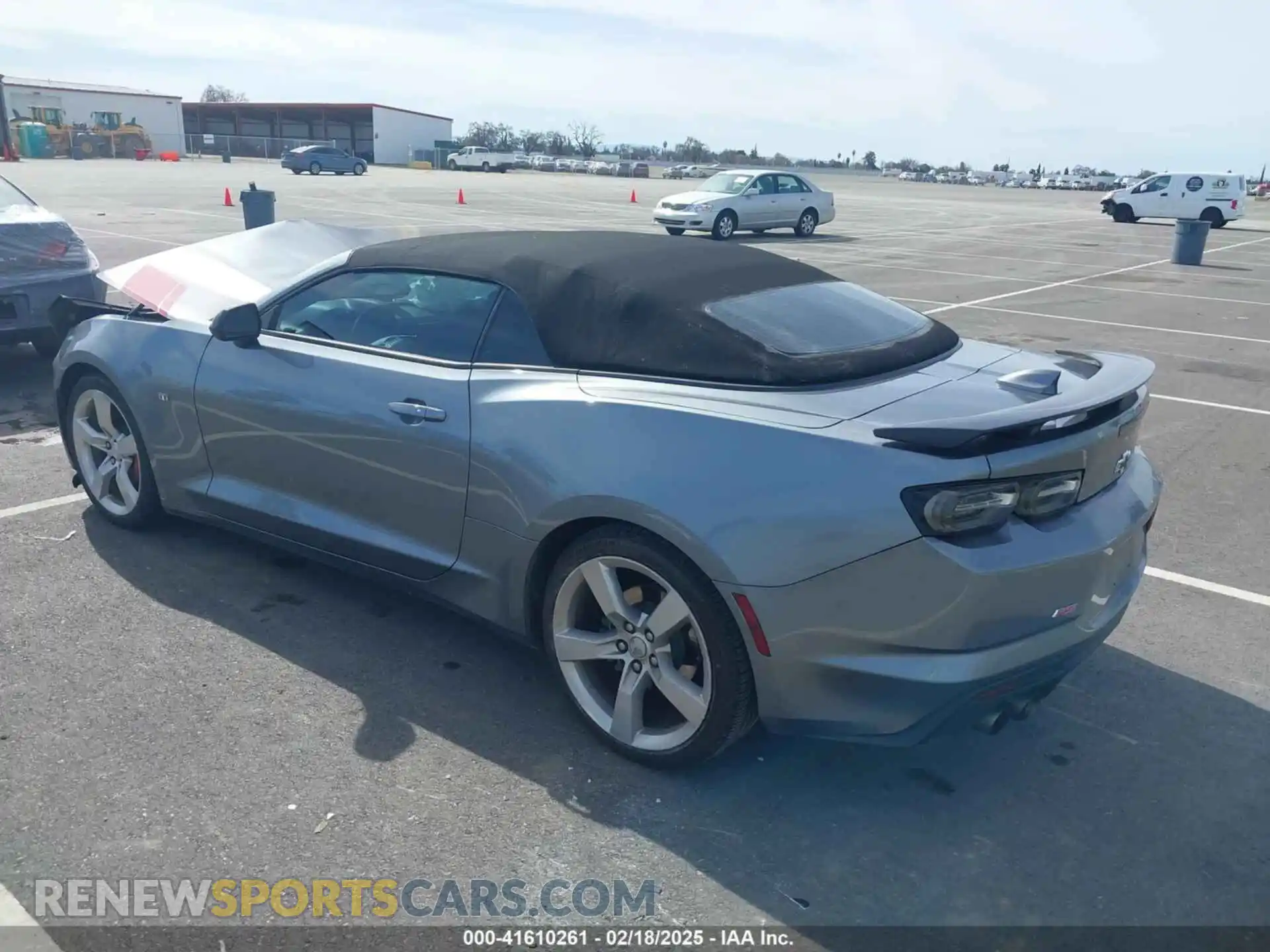 3 Photograph of a damaged car 1G1FD3DS5M0142399 CHEVROLET CAMARO 2021