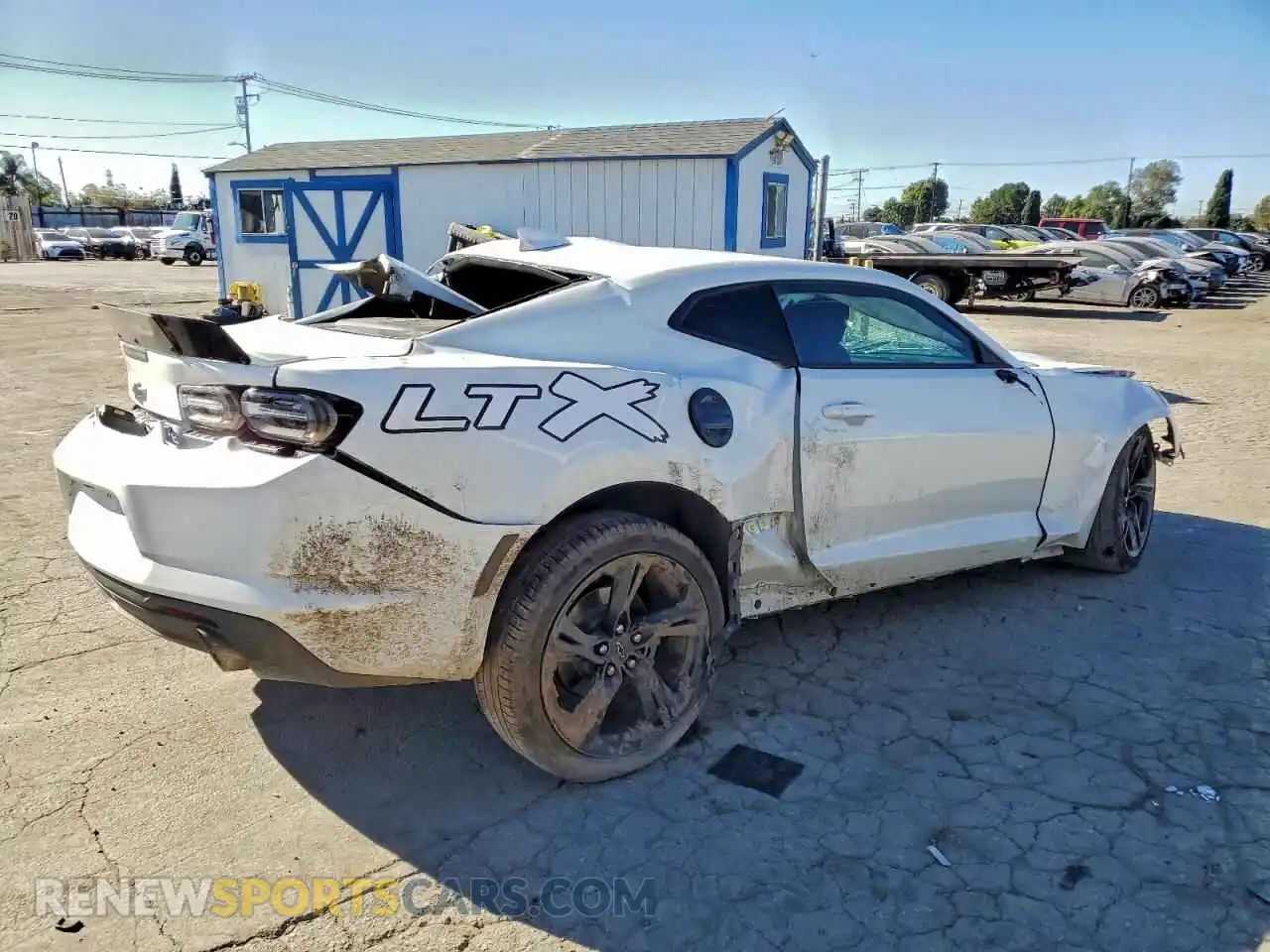 3 Photograph of a damaged car 1G1FF1R70M0134553 CHEVROLET CAMARO 2021