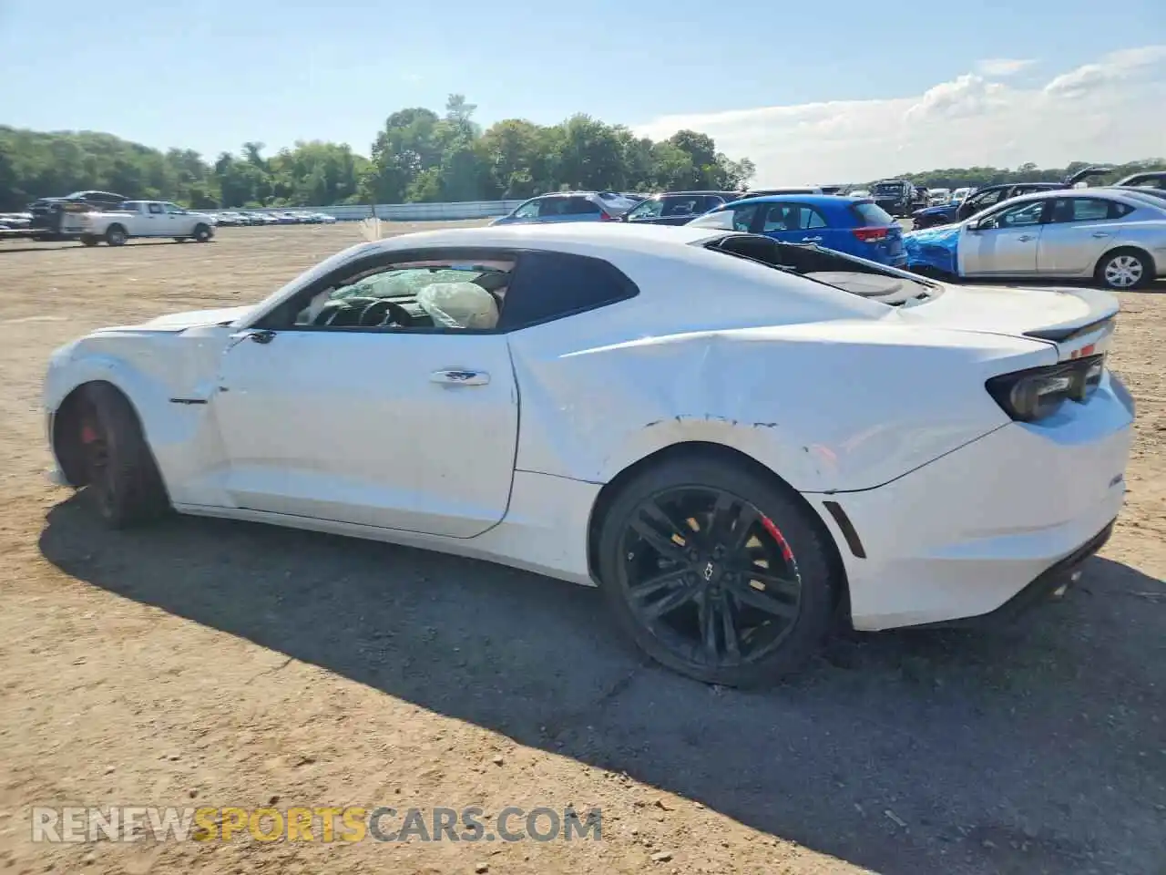 2 Фотография поврежденного автомобиля 1G1FF1R71M0122346 CHEVROLET CAMARO 2021