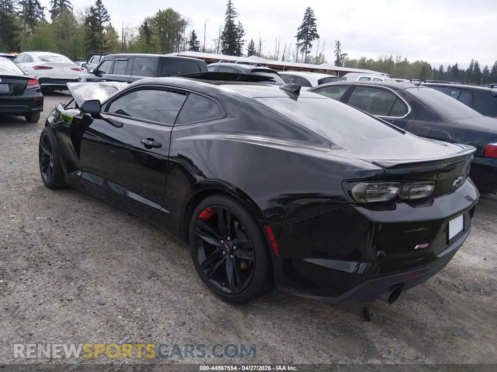 3 Photograph of a damaged car 1G1FF1R71M0129121 CHEVROLET CAMARO 2021