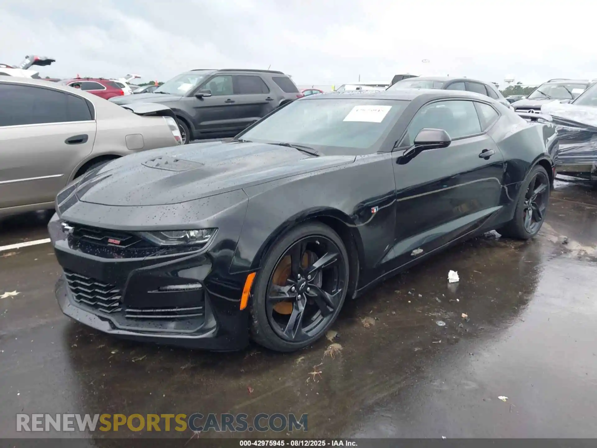 2 Photograph of a damaged car 1G1FF1R72M0106155 CHEVROLET CAMARO 2021