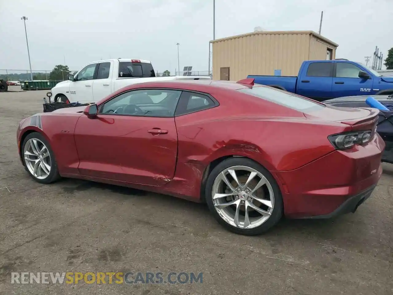 2 Photograph of a damaged car 1G1FF1R74M0120087 CHEVROLET CAMARO 2021