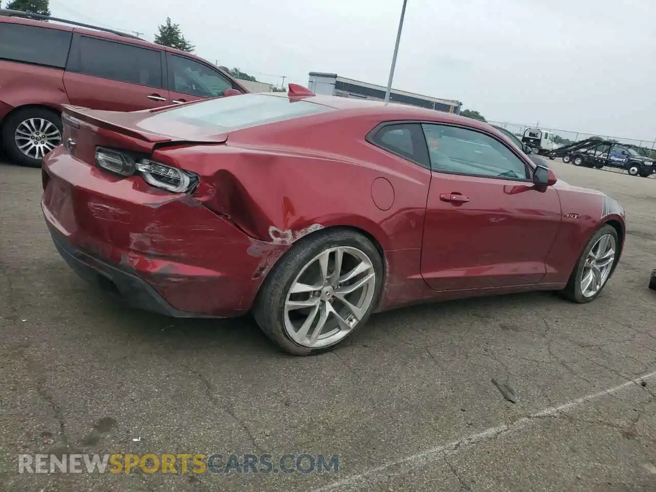 3 Photograph of a damaged car 1G1FF1R74M0120087 CHEVROLET CAMARO 2021