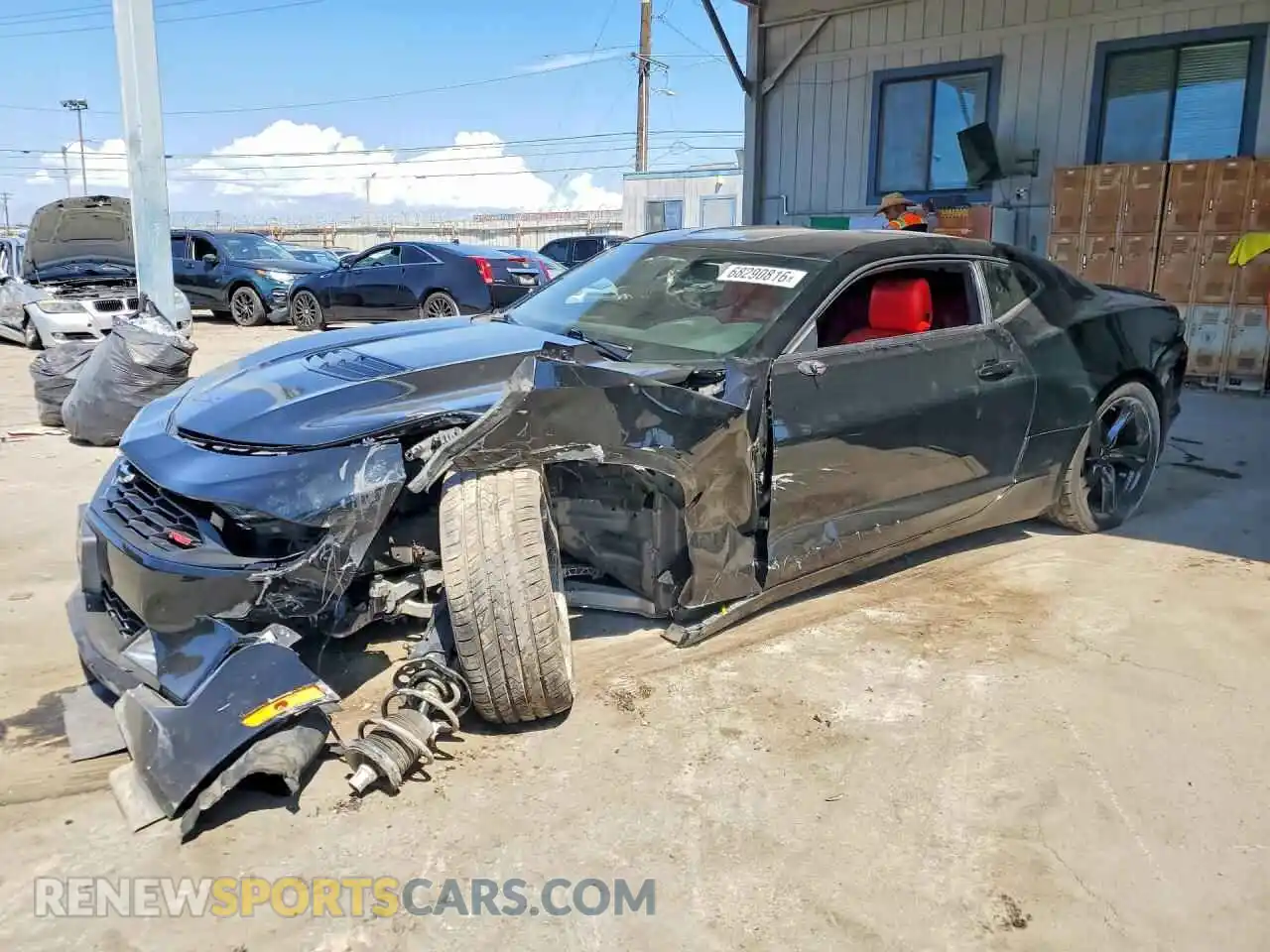 1 fotografías del automóvil dañado 1G1FF1R76M0126683 CHEVROLET CAMARO 2021