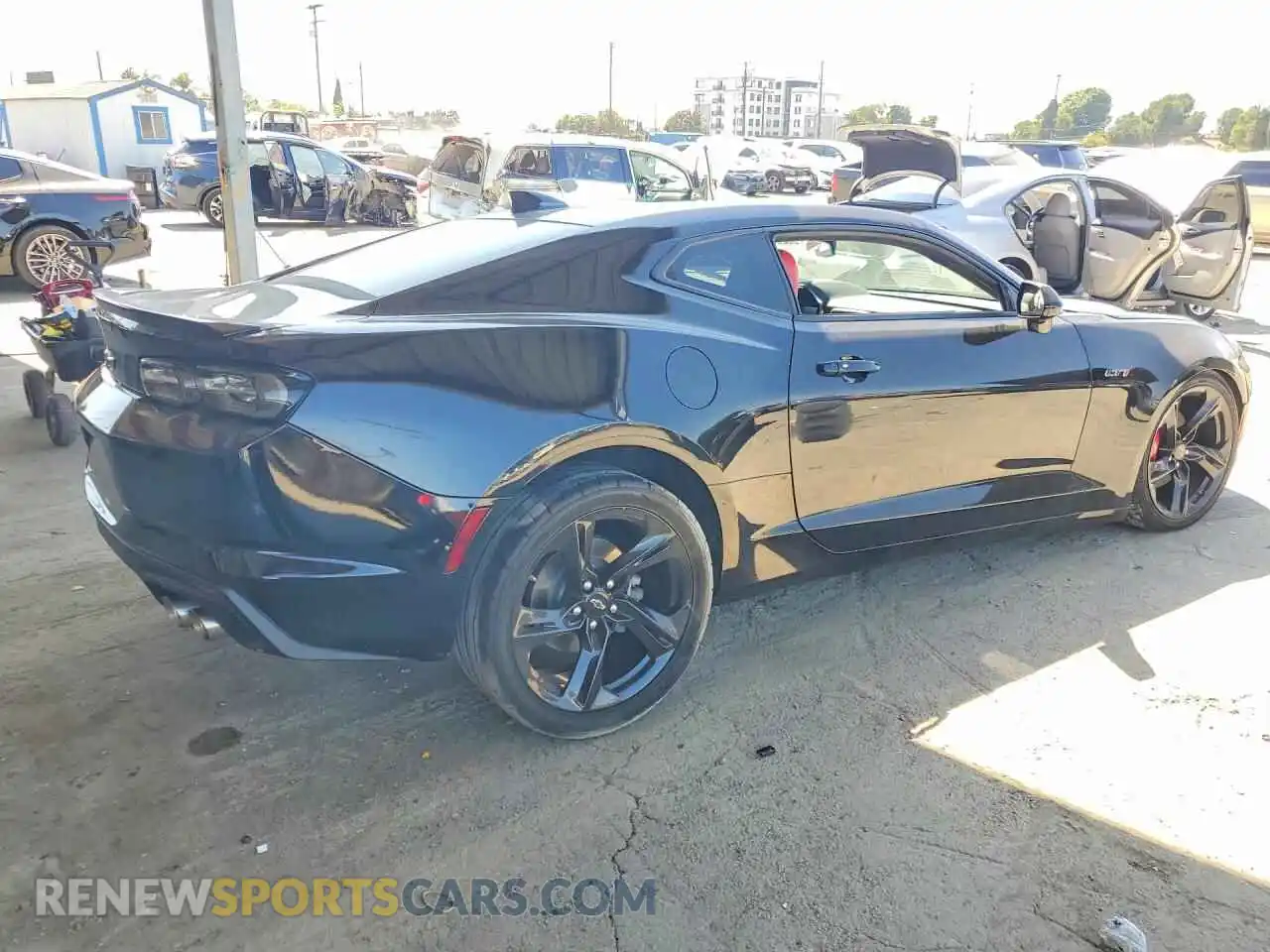 3 fotografías del automóvil dañado 1G1FF1R76M0126683 CHEVROLET CAMARO 2021