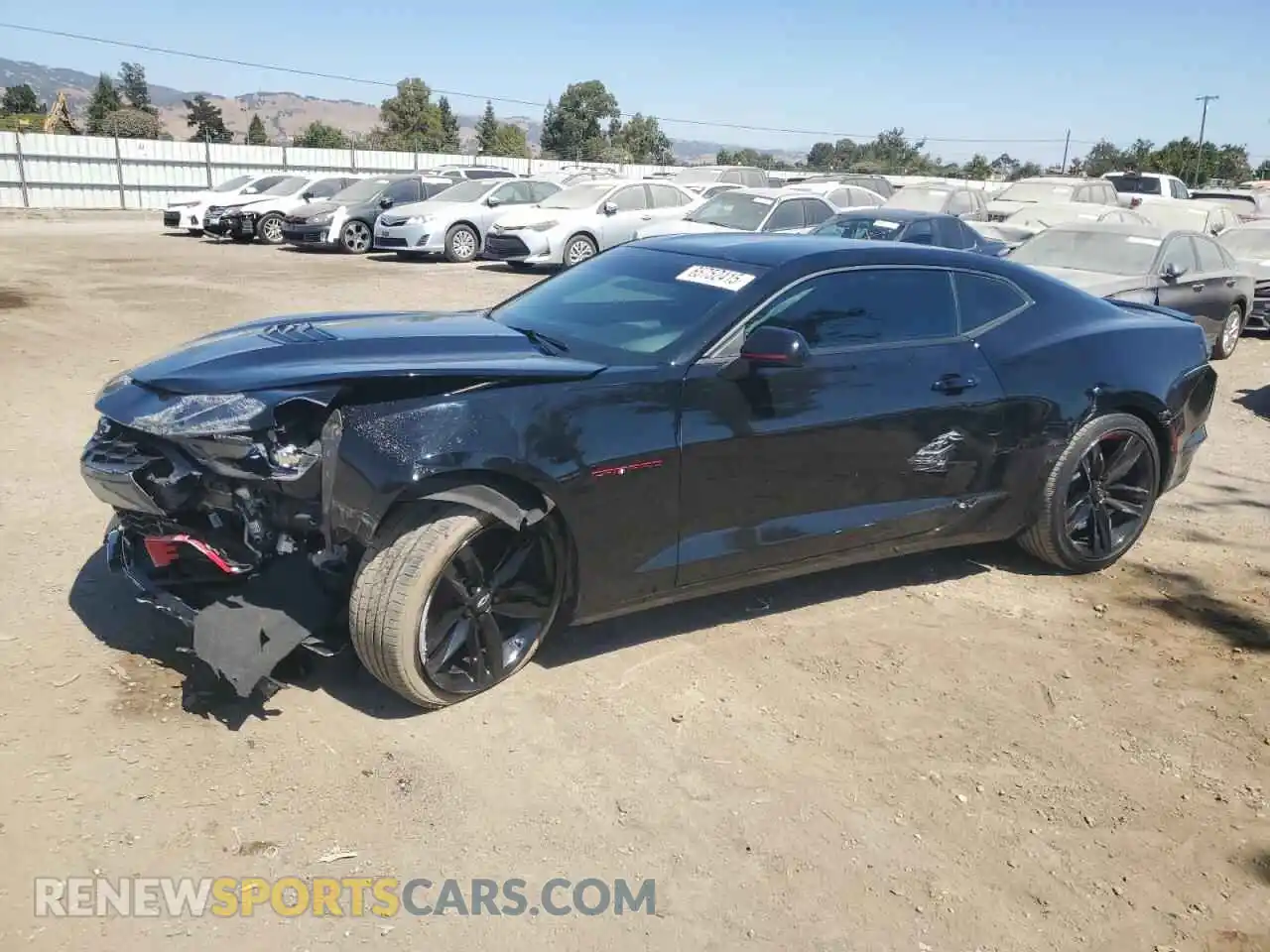 1 Photograph of a damaged car 1G1FF1R76M0132984 CHEVROLET CAMARO 2021