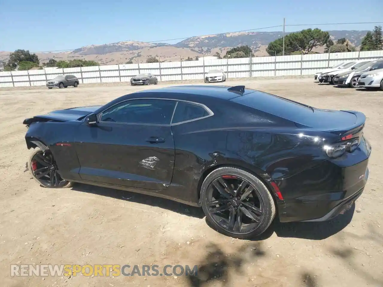 2 Photograph of a damaged car 1G1FF1R76M0132984 CHEVROLET CAMARO 2021