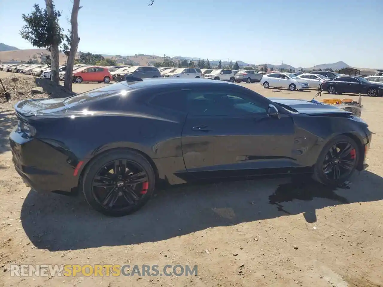 3 Photograph of a damaged car 1G1FF1R76M0132984 CHEVROLET CAMARO 2021