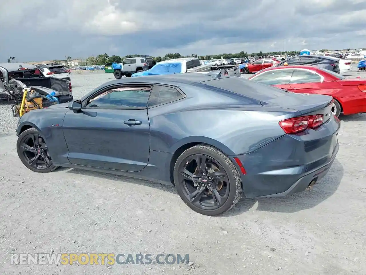 2 Photograph of a damaged car 1G1FF1R76M0140678 CHEVROLET CAMARO 2021