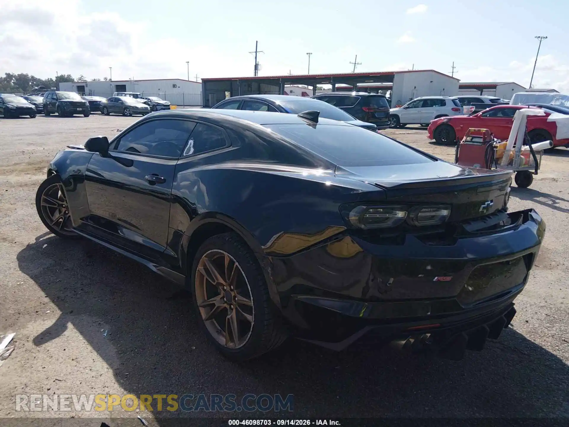3 Photograph of a damaged car 1G1FF1R76M0141426 CHEVROLET CAMARO 2021