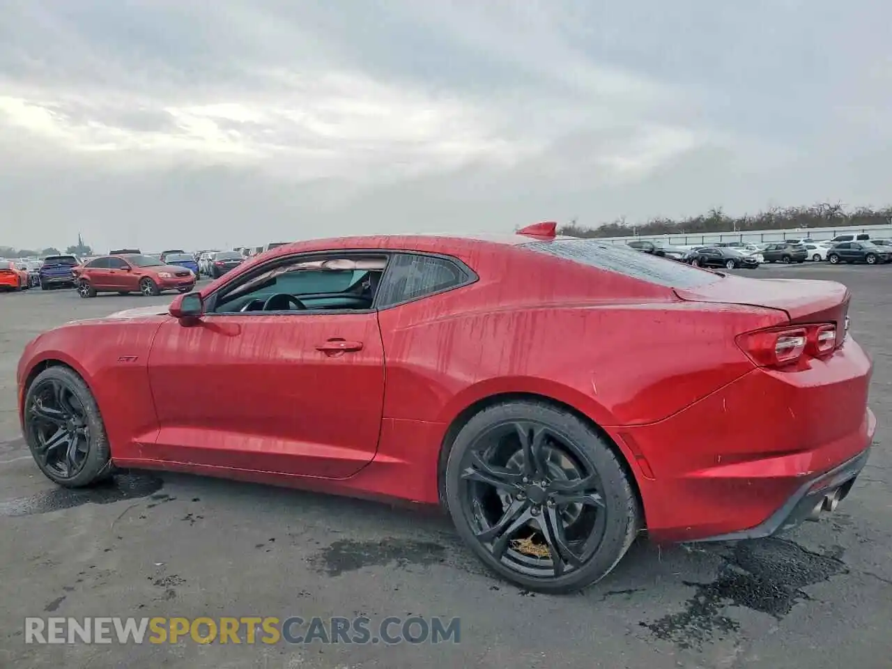 2 Photograph of a damaged car 1G1FF1R77M0111206 CHEVROLET CAMARO 2021