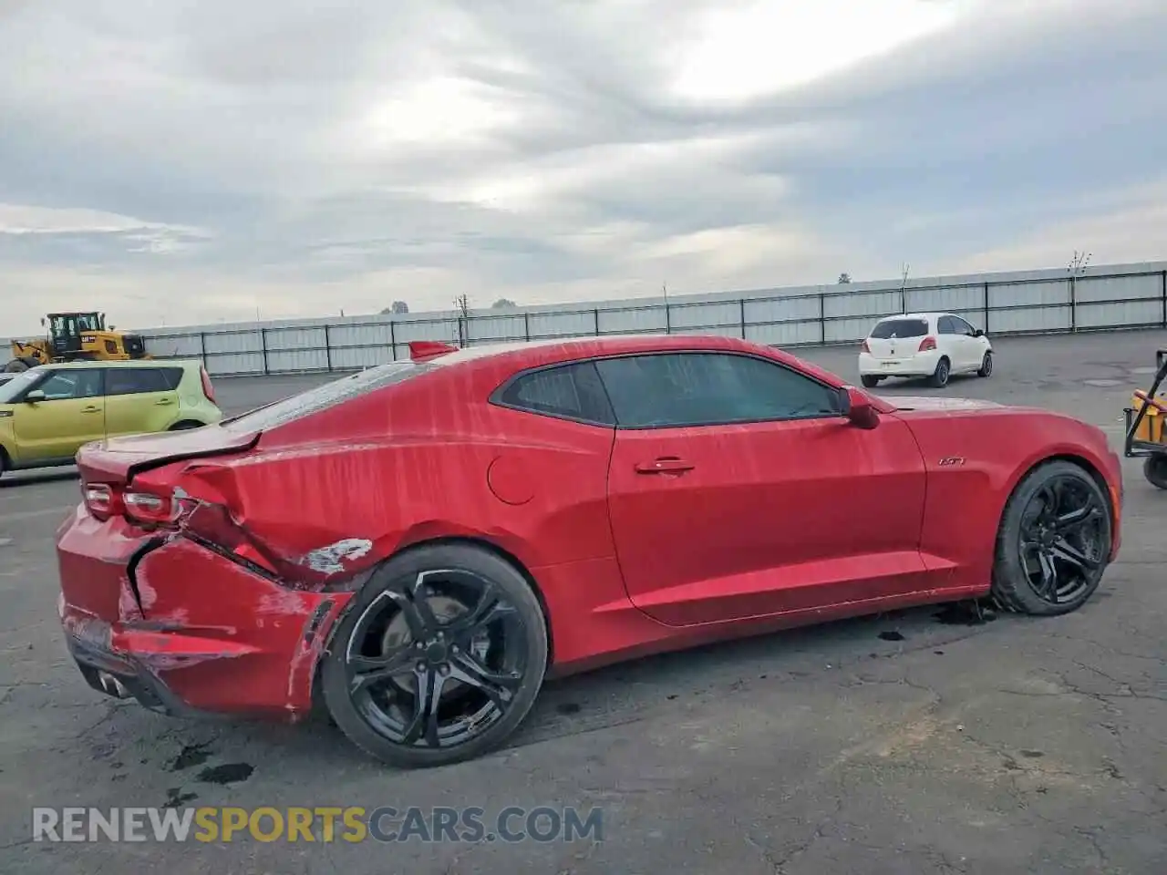 3 Photograph of a damaged car 1G1FF1R77M0111206 CHEVROLET CAMARO 2021