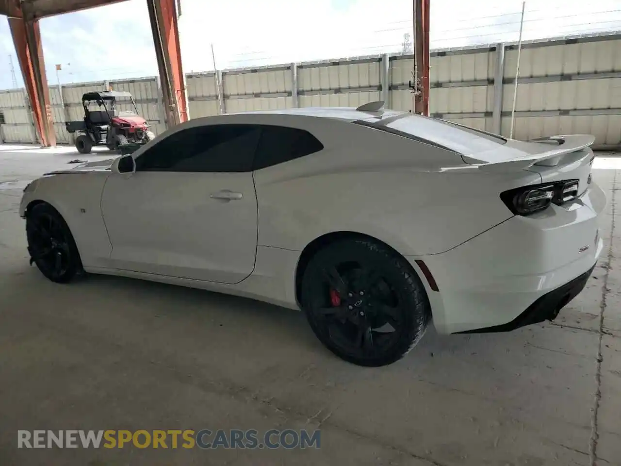 2 Photograph of a damaged car 1G1FF1R7XM0138822 CHEVROLET CAMARO 2021