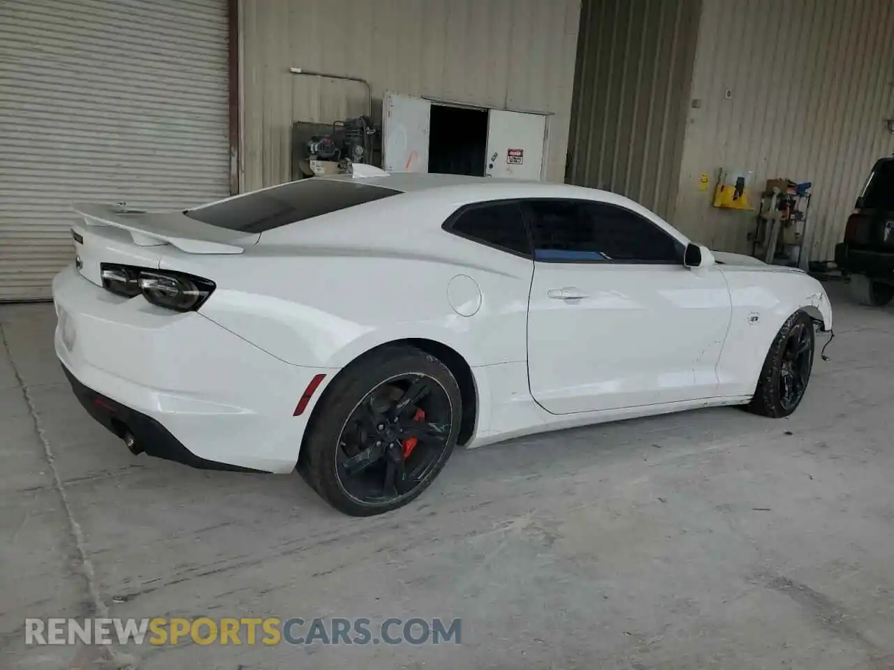 3 Photograph of a damaged car 1G1FF1R7XM0138822 CHEVROLET CAMARO 2021