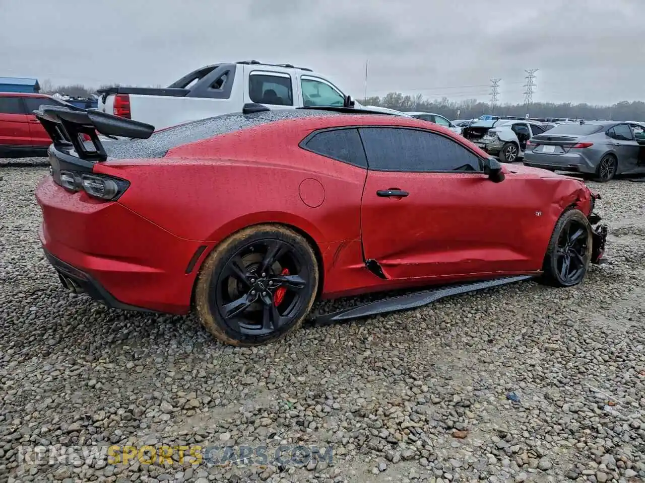 3 Photograph of a damaged car 1G1FH1R70M0143151 CHEVROLET CAMARO 2021