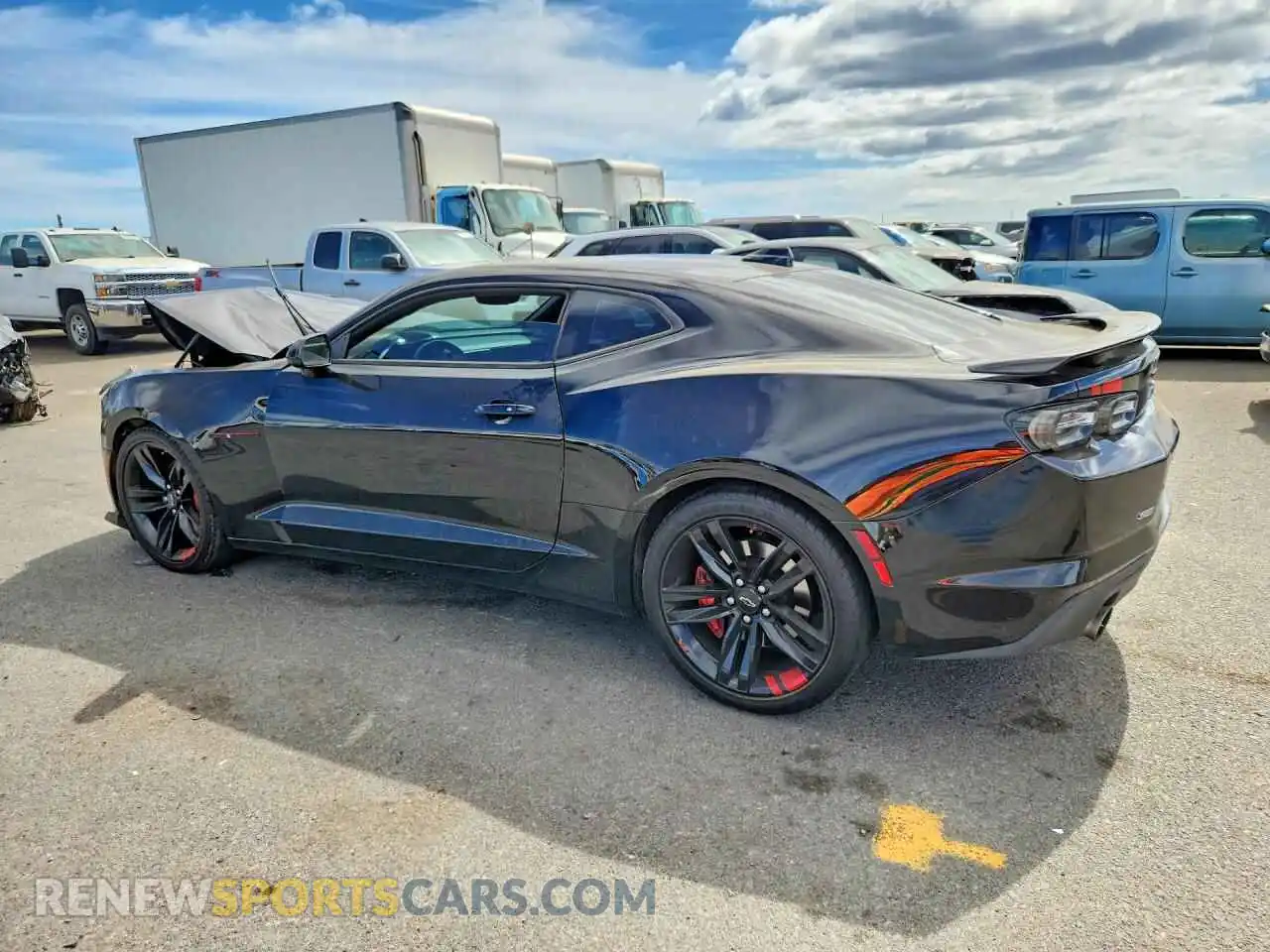 2 fotografías del automóvil dañado 1G1FH1R74M0139670 CHEVROLET CAMARO 2021