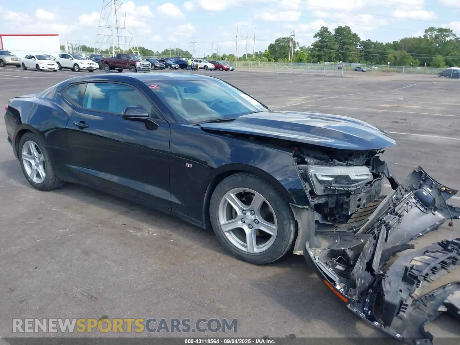 1 Photograph of a damaged car 1G1FB1RX6N0116281 CHEVROLET CAMARO 2022