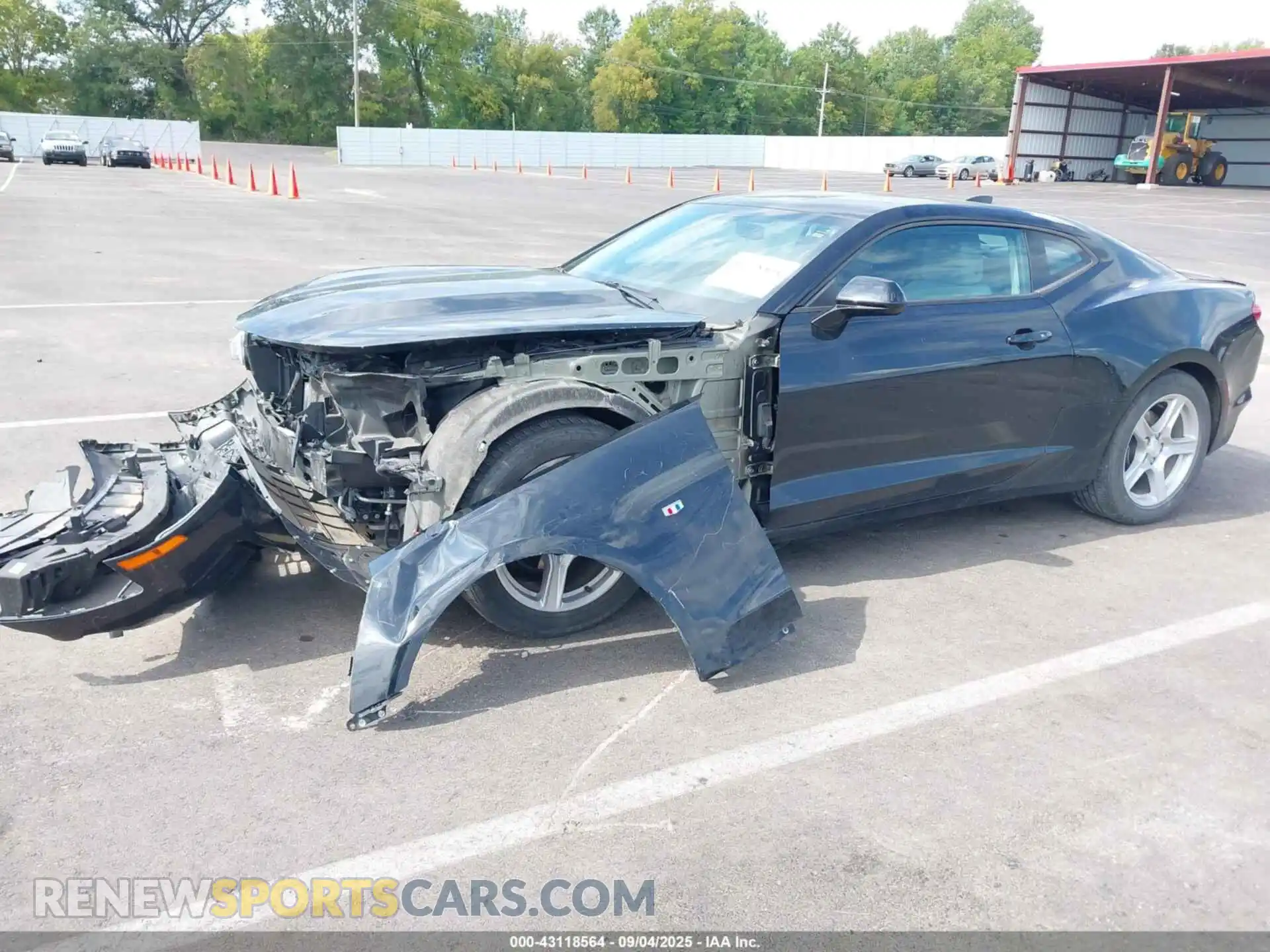 2 Photograph of a damaged car 1G1FB1RX6N0116281 CHEVROLET CAMARO 2022