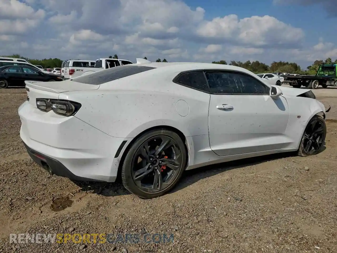 3 Photograph of a damaged car 1G1FD1RS4N0130792 CHEVROLET CAMARO 2022