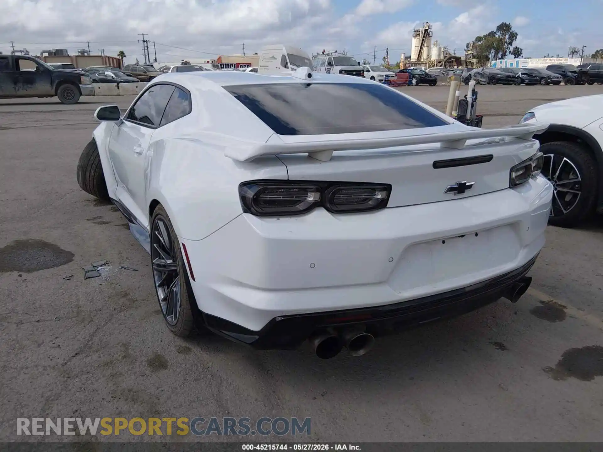 3 Photograph of a damaged car 1G1FJ1R60N0109823 CHEVROLET CAMARO 2022