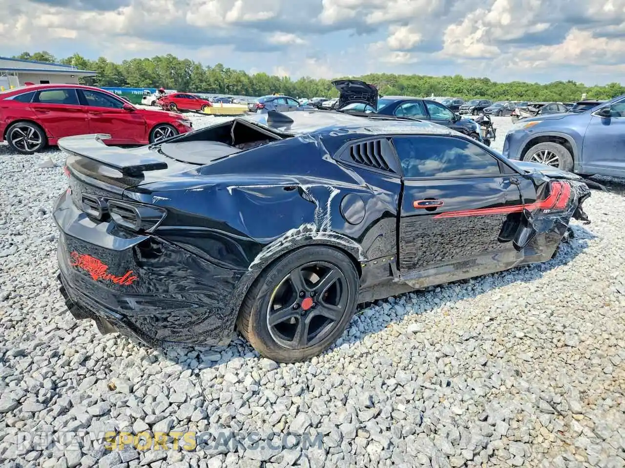 3 Photograph of a damaged car 1G1FB1RX7P0132637 CHEVROLET CAMARO 2023