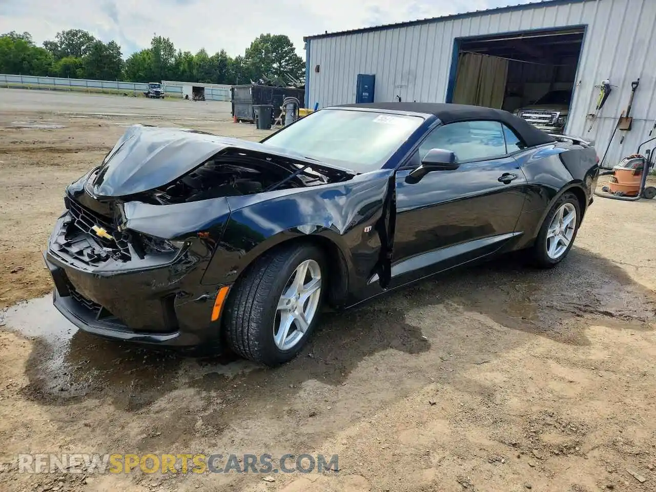 1 Photograph of a damaged car 1G1FB3DX5P0154459 CHEVROLET CAMARO 2023