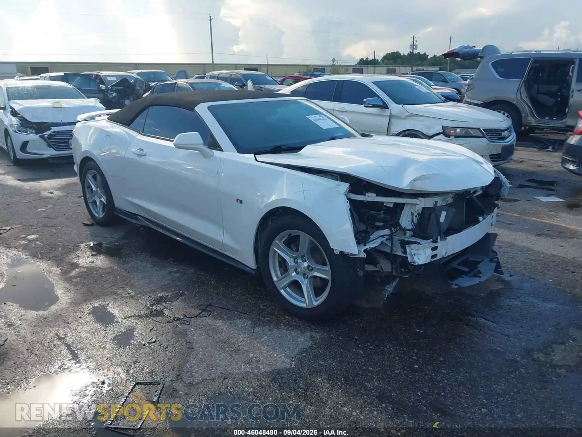 1 Photograph of a damaged car 1G1FB3DX8P0140961 CHEVROLET CAMARO 2023