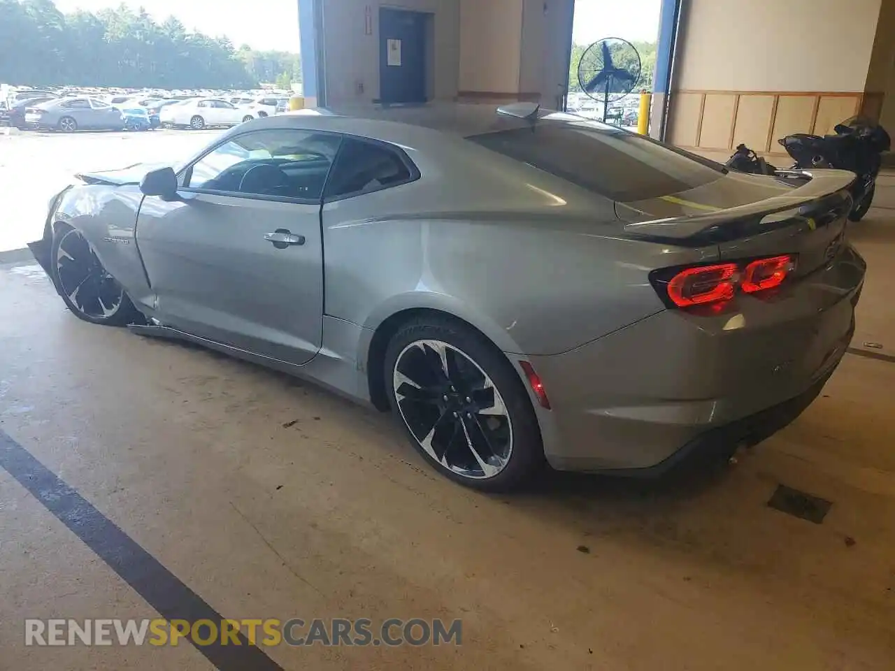 2 Photograph of a damaged car 1G1FD1RS1P0109336 CHEVROLET CAMARO 2023
